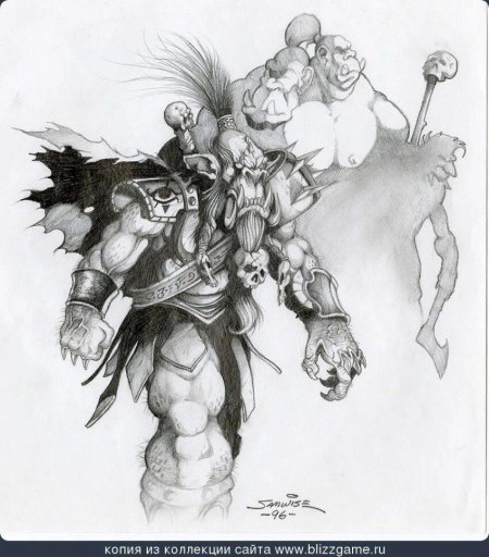 Chris Metzen Warcraft 2 Art
