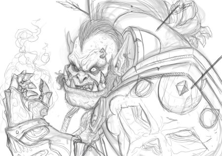 Варкрафт Дранош Саурфанг