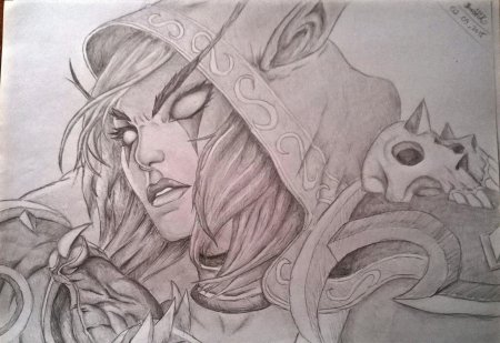 Сильвана Эльф варкрафт