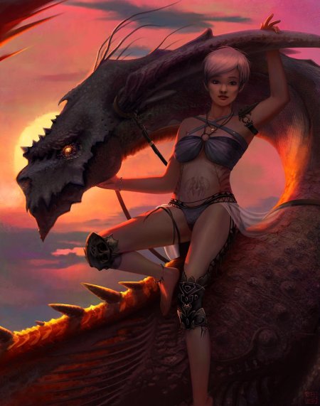 Льесса повелительница драконов