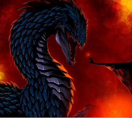 Дракон арт