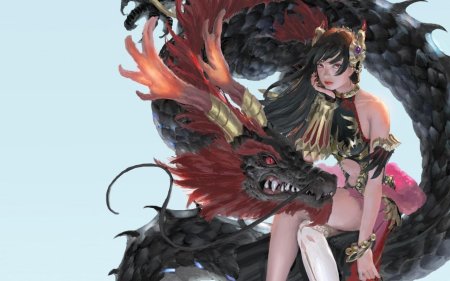 Девушка и дракон