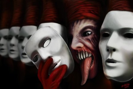 Человек под маской