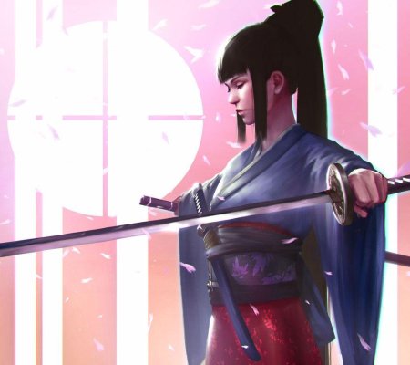 Самурайка Геншин