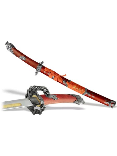 Вакидзаси красный