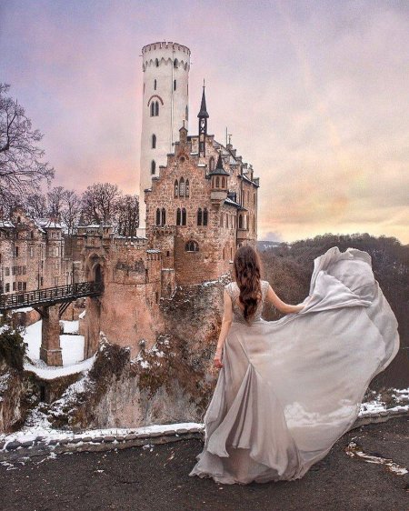 Девушка в замке