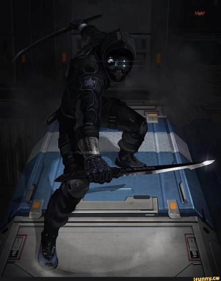 Cyberpunk наёмник