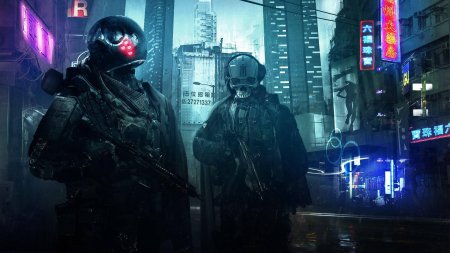 Cyberpunk 2077 солдаты