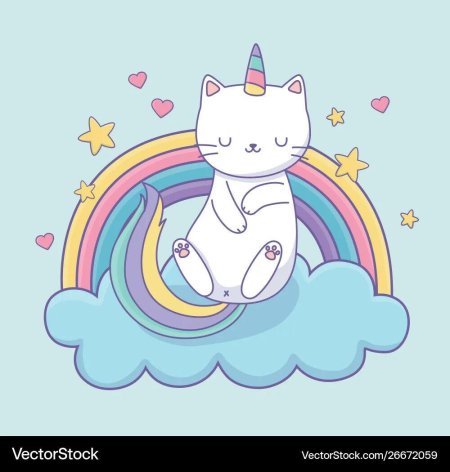 Кошка Единорог
