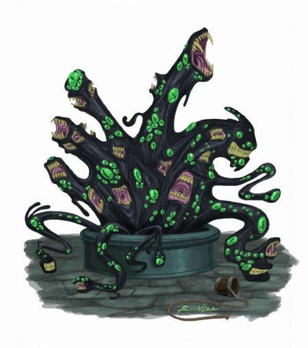 Бормочущий ротовик ДНД