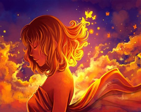 Девушка солнце