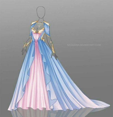 Платье аниме