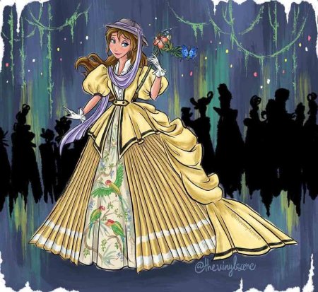 Фанарт версия нарядов Midnight Masquerade Series