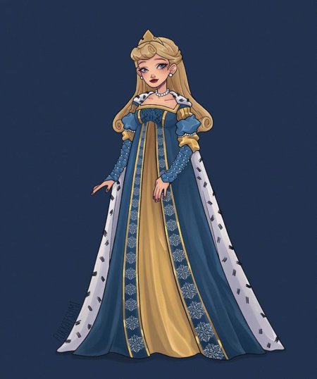 Принцесс Диснея в доспехах