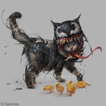 Кот Веном Марвел