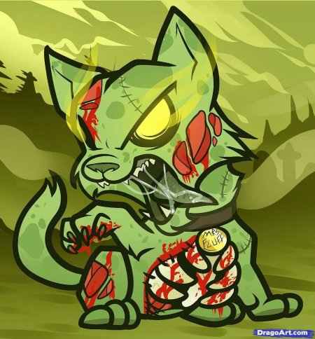 Зомби коты Meow