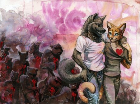 Фурри художники Блотч