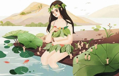 Китайская богиня Нюйва