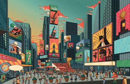 Таймс-сквер Манхэттен