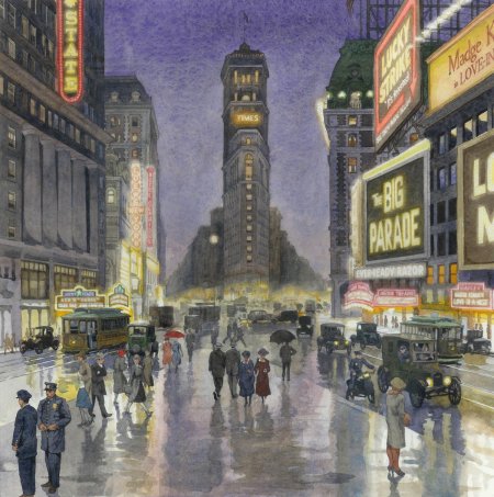 Уан тайм сквер 1950