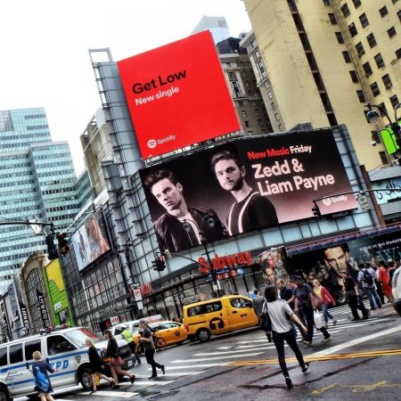 Билборд тайм сквер