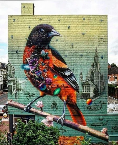 Стрит арт муралы