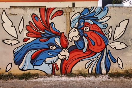 Граффити на стене