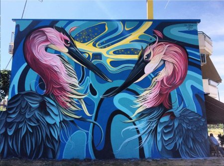 Рисунки на стену в стиле инди КИД