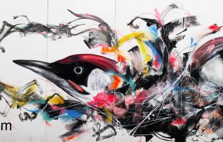 Абстракция птицы