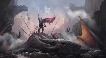 Ланселот рыцарь против дракона