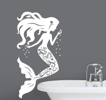 Русалка на стену