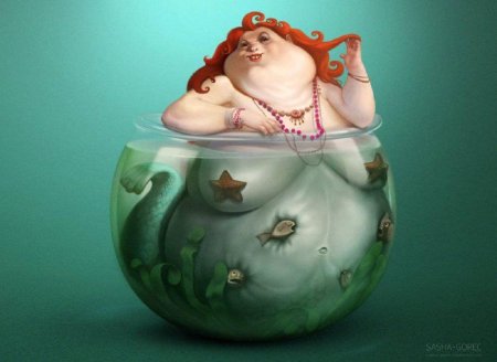 Толстая Русалка