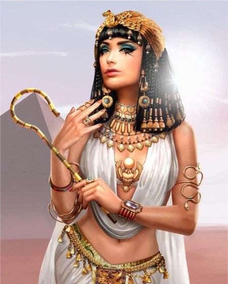 Древнеегипетская царица Клеопатра