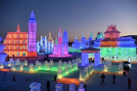 Ледяной дворец в Харбине