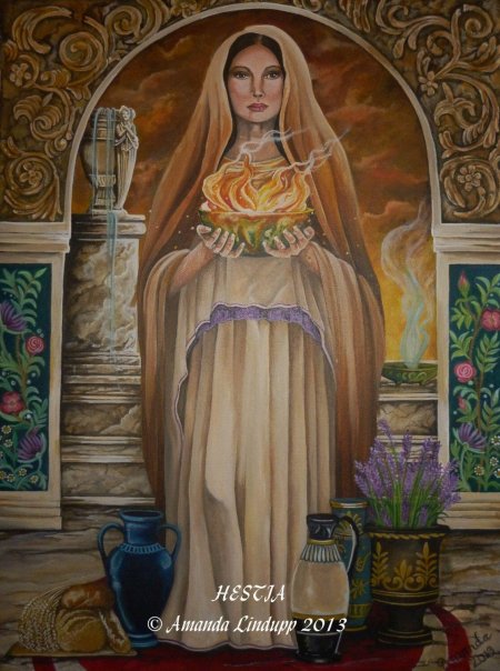 Богиня Гестия Веста