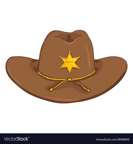 Ковбойская шляпа для шерифа