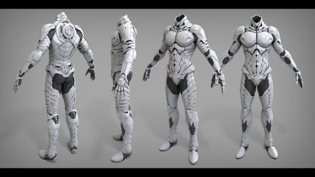 Футуристическая броня костюм Восстания