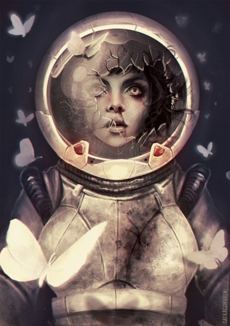 Космонавт арт