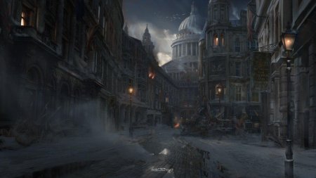 Викторианский Лондон мрачный арт