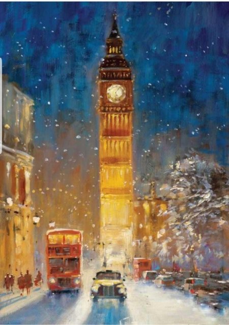 Лондон Рождество Биг Бен