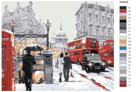 Картины Лондона Ричарда Макнейла