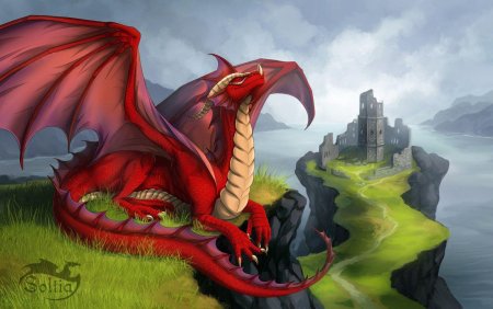 Красный дракон Драго