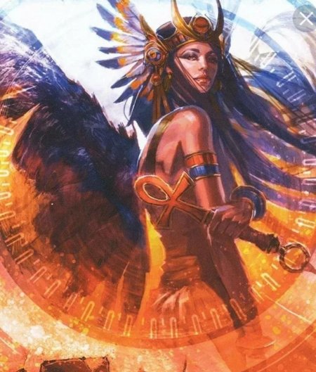 Изида богиня Египта фэнтези