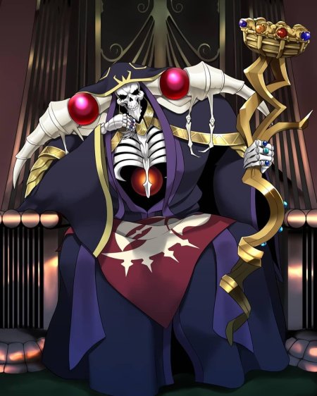 Аниме владыка Аинз