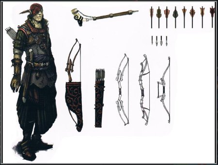 Лук Йорвета из Ведьмака