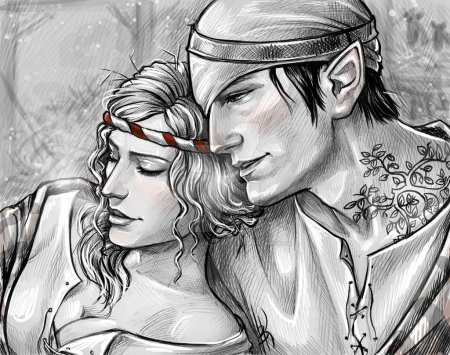 Йорвет и Саския