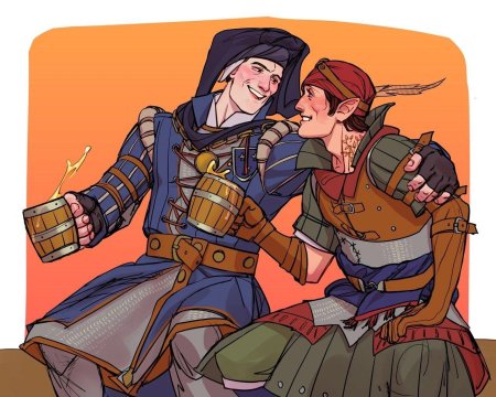 Йорвет и Роше фан арт