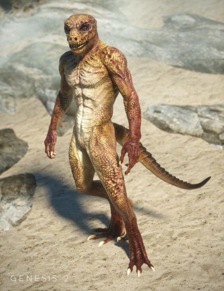 Рептилоид ящерица