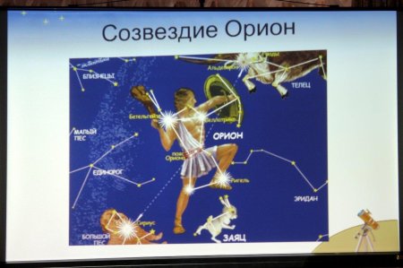 Созвездие Орион пояс Ориона