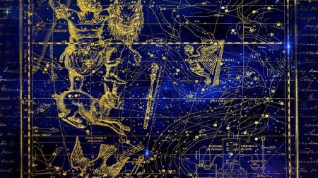 Карта созвездий знаков зодиака